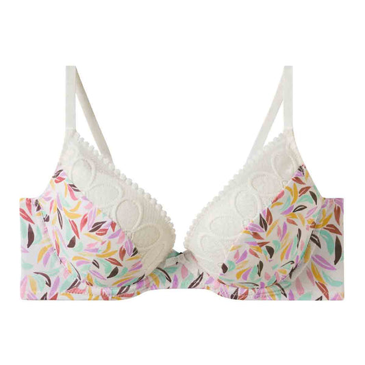 EMOTIVE Soutien-Gorge Coques Multico Blanc