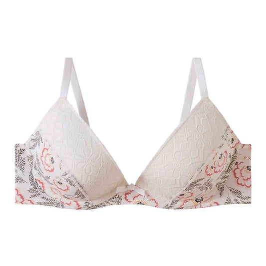 PRUDENTE Ivory Multico Padded Bra 